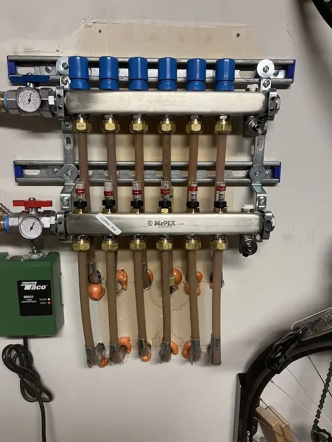 Plumber performing Water Heater Repair at a residential property in Lake Wylie